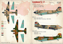 NEW Lot Delivery Lisunov LI-2 pointerdog7 decals for Testors Italeri 1/72 scale 
