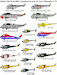 Canadian Helicopters (S55,SH3, S58,AB206, AB412)
