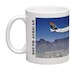 Mug South African Airways (SAA) Airbus A340 over Table Mountain