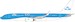Boeing B737-800 KLM 100 years anniversary PH-BXC With Stand
