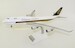 Boeing 747-412 Singapore Airlines Megatop 9V-SPG With Stand