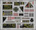 Detailset F84G Thunderjet interior Self ashesive (Hobby Boss)