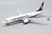 Boeing 737 MAX 8 200 Ryanair EI-HAW With Stand