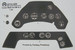 Focke Wulf FW190A Instrument Panel Decals