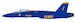 F18E Super Hornet US Navy, Blue Angels 1, 2021