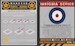 Royal Air Force Roundels Type A and Fin Flashes (78 roundels)