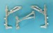B57B/G Canberra Landing Gear (Italeri)