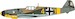 Messerschmitt Bf 109F-4/Trop-104 Luftwaffe Eberhard von Boremski German Air Force