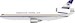 Douglas DC10-40 American Trans Air – ATA N184AT With Stand