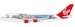 Boeing 747-400 Virgin Atlantic "Star Wars Galaxy's Edge" G-VLIP Flaps Down