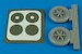 Messerschmitt Bf109E wheels & paint masks