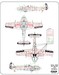 Riveting set plus Control Surface Fabric Covering for Focke Wulf FW190A-8 (Revell/Hasegawa)
