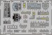 Detailset Douglas A4N Skyhawk Interior Self Adhesive (Hasegawa)