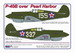 Curtiss P40 over Pearl Harbor (2x decal options)