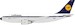 Airbus A310-221 Lufthansa D-AICB With Stand