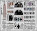 Detailset Spitfire PRXIX Interior Self Adhesive (Airfix)