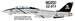F14B Tomcat (VF103 Jolly Rogers USS Enterprise 1996)