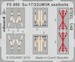 Detailset Suchoi Su17/22UM3K Fitter Seatbelts - steel- (Kitty Hawk)