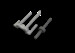 Lockheed P38F Lightning Gun Barrels (Tamiya)