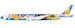 Boeing 777-300 ANA "Pokemon 2011 Peace Jet" Flap Down JA754A With Stand