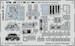 Detailset Suchoi Su27SM Flanker B Interior Self Adhesive (Zvezda)