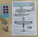 Cowling for F1M2 (early version) + two blade propeller + decals for Prototype "Ko-M-25"