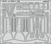 Detailset Focke Wulf FW190A-4 exterior detail parts (Eduard)