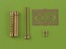 German WW I machine gun Spandau LMG 08/15 (2pcs)