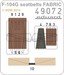 Detailset F104G Starfighter Seatbelts - fabric- (Hasegawa / Eduard)