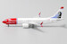 Boeing 737 MAX 8 Norwegian "Oscar Wilde Livery" LN-BKA With Antenna