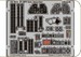 Detailset Curtiss P40N Warhawk Late Interior Self Adhesive (Hasegawa)