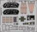 Detailset PBY5A Catalina Interior Self Adhesive (Monogram/Revell)
