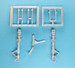 P40 Warhawk Landing Gear (Hasegawa)
