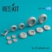 Sukhoi Su35 Flanker wheels set