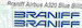 A320 (Braniff Blue illboard)