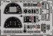 Supermarine Spitfire MKIX Early Interior Self Adhesive (Tamiya)