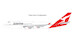 Boeing 747-400 Qantas Airways B747-400ER Longreach VH-OEH Hervey Bay flaps down