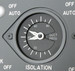 B737 Duct pressure gauge with servo motors.