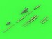 Suchoi Su17/20/22 (Fitter) Pitot tubes and 30mm gun barrels