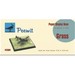 Paper display base 7,3x7,3 cm (Grass)