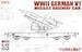 German WWII V1 missile on railwaycar launcher
