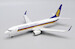 Boeing 737-800 Singapore Airlines 9V-MGA "Flap Down" With Stand