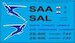 Boeing 737-200 (SAL, Early scheme)