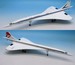 Concorde British Airways / Air France F-WTSA with stand