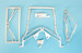 Grumman F4F-3/4 Wildcat Landing Gear (Trumpeter)
