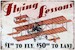 Flying Lessons metal poster