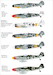 Tulip Messerschmitt BF109's