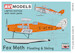 DH-83 Fox Moth "Floating & Skiing"