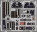 Self Adhesive Detailset Curtiss P40E Warhawk Interior (Hasegawa)