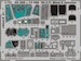 Detailset Mil Mi24V Hind E Interior Self adhesive (Zvezda)